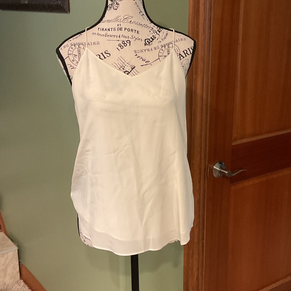 Club Monaco Ivory Camisole Top, Size S